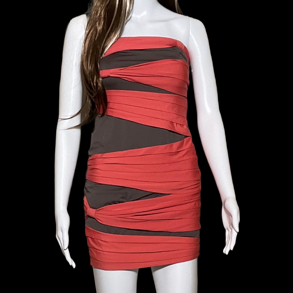 Two Tone Bodycon Dress